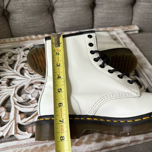 Dr. Martens White Combat Ankle 11821 Boots Women’s 8 - Picture 9 of 9